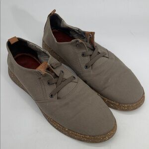 Section X Men’s Canvas Casual Shoes Taupe Size 11